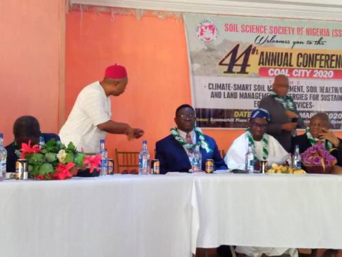 The-Coal-City-LOC-Chairman-Prof.-M.-A.-N.-Anikwe-in-a-discussion-with-Profs.-V.-O.-Chude-and-B.-A.-Raji-ay-the-Opening-Ceremony